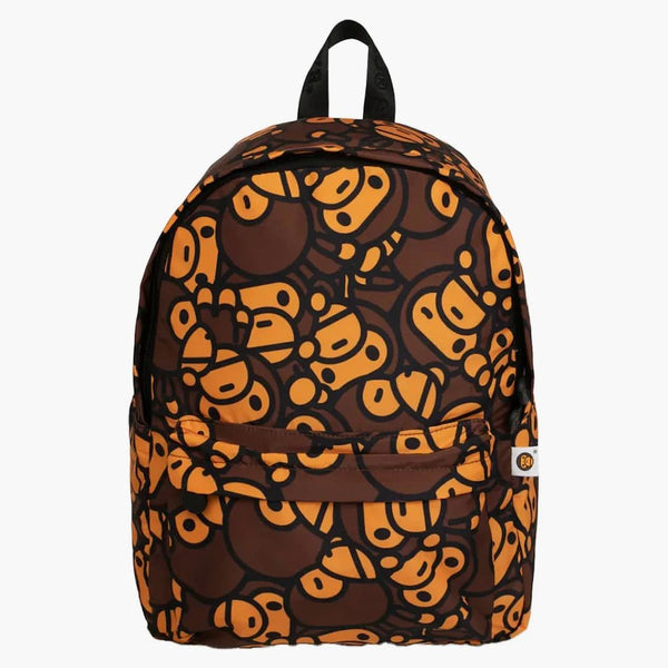 Bape Baby Milo Backpack Brown/multicolor