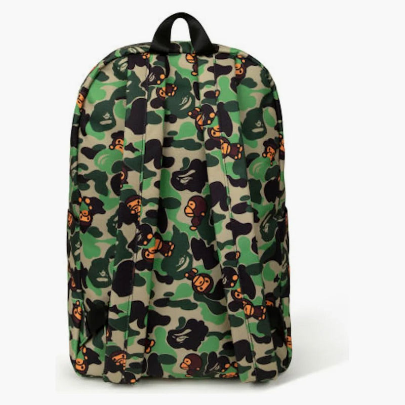 Bape baby milo camo batoh zelená hnědá