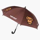 Bape Baby Milo Harajuku Store Exclusive Novelty Umbrella Brown