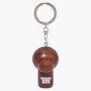 Bape Baby Milo Kokeshi Doll Keychain Brown