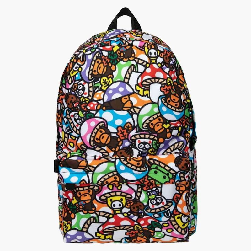 Bape Baby Milo Large Backpack Multicolor