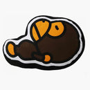 Bape Baby Milo Logo Cushion Brown