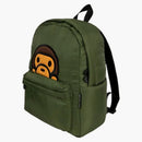 Bape Baby Milo Střední batoh (SS25) zelená
