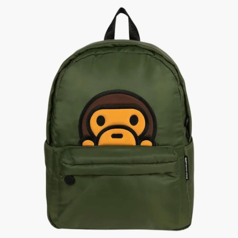 Bape Baby Milo Medium Backpack (ss25) Green
