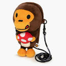 Bape Baby Milo Mobile Bag (FW24) Brown