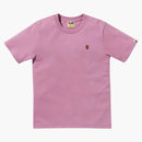 Bape Baby Milo One Point Tee (ss25) Pink