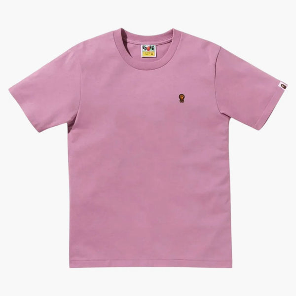 Bape Baby Milo One Point Tee (ss25) Pink
