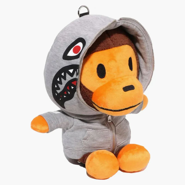 Bape Baby Milo Plush Doll Backpack Brown