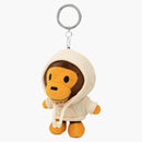 Bape Baby Milo Plush Doll Keychain Ivory