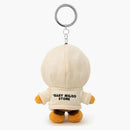 Bape Baby Milo Plush Doll Keychain Ivory