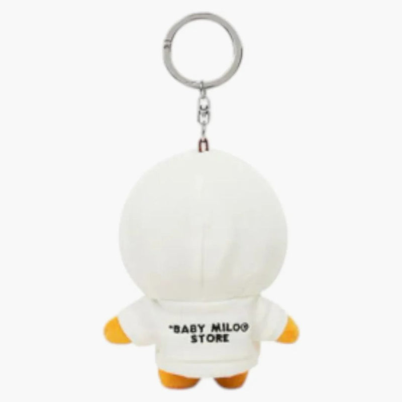 Bape Baby Milo Plush Doll Keychain White