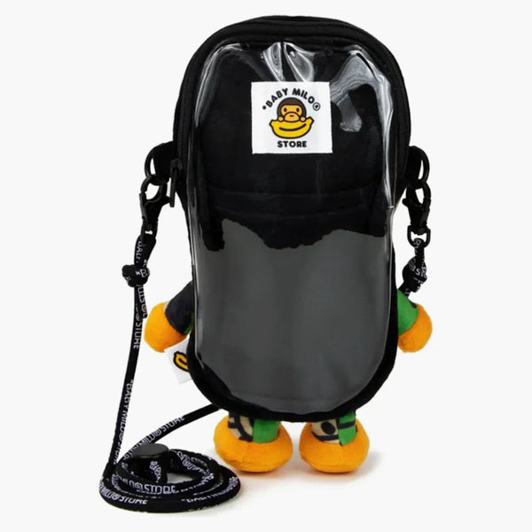BAPE BABY MILO PLUSH Mobilväska grön