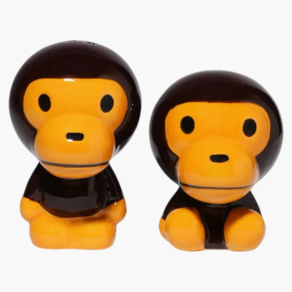 BAPE Baby Milo Salt y Pepper Shaker marrón