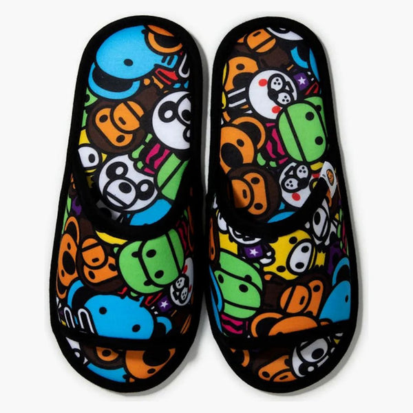 Bape Baby Milo Slipper Black Multi