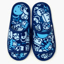 Bape Baby Milo Slipper Blue Camo