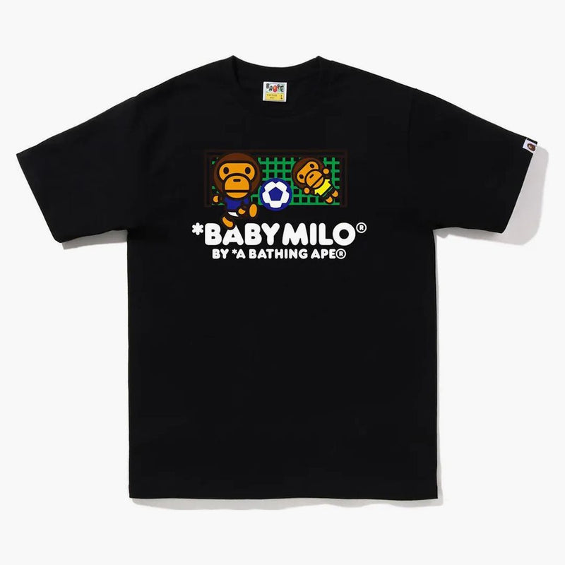 Bape baby milo soccer tea black