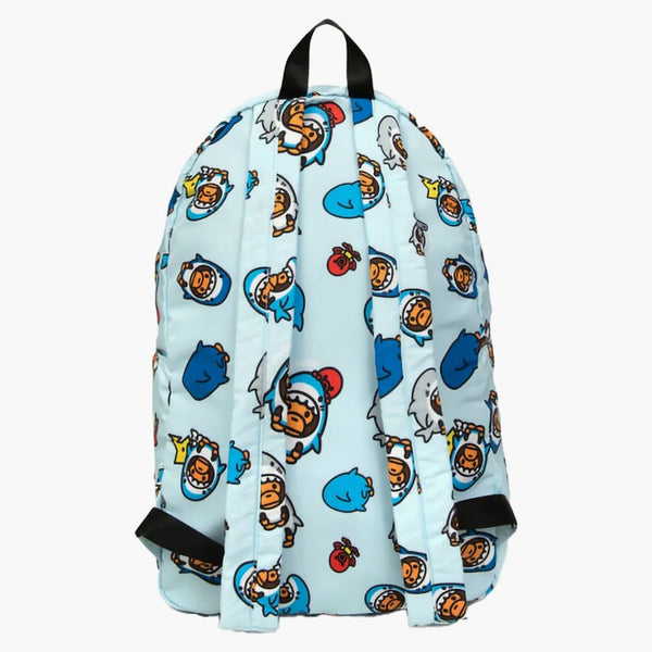 Bape Baby Milo Soft Backpack Light Blue