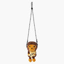 Bape Baby Milo Sta Plush Mobile Phone Pouch Brown