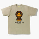 Bape Baby Milo Tea (FW22) Beige