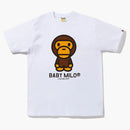 Bape Baby Milo Tea (FW22) White