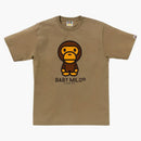 Bape Baby Milo Tee (fw24) Beige