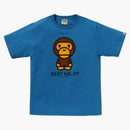 Bape Baby Milo Tee (fw24) Blue