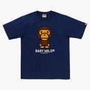 Bape Baby Milo Tee (fw24) Navy
