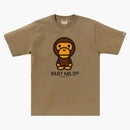 Bape Baby Milo Tee (ss25) Beige