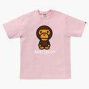 Bape Baby Milo Tea (SS25) Pink