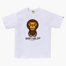 Bape Baby Milo Tee (ss25) White