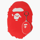 Bape Bape Check Gift Busy Works Crewneck Red