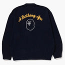 Bape Bape Knit Cardigan (SS23) Navy