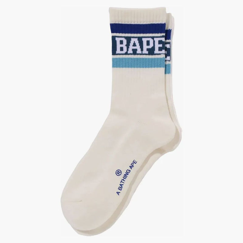 BAPE BAPE LINE SOCKS (SS24) BLU
