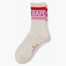 Bape Bape Line Socks (SS24) Pink
