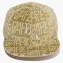 BAPE BAPE LOGO Monograma Velor Cap Beige