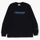 Bape Bape Mountain L/S Tea (FW22) Black
