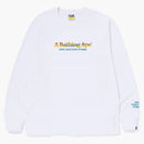 BAPE BAPE MOUNTAIN L/S TEA (FW22) BIANCO