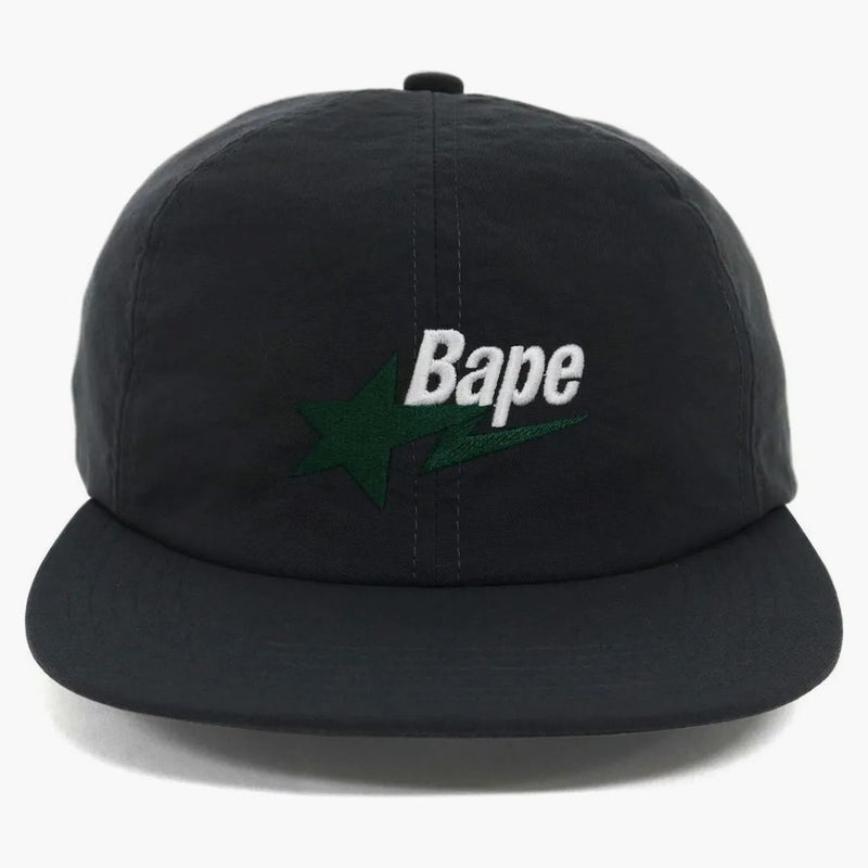 Bape Bape Sta Logo Nylon Cap Gray