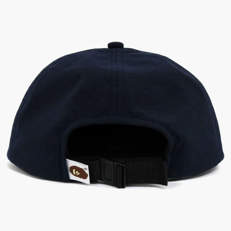 Bape Bape Sta Logo Nylon Cap Navy