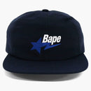 Logo Bape Bape Sta Nylon Cap Navy