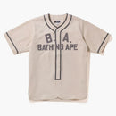 Bape Baseball Shirt (2022) Ivory