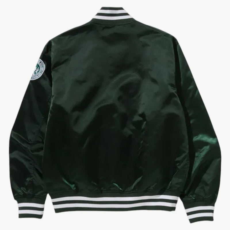 Bape Baseball Varsity Jacket Green