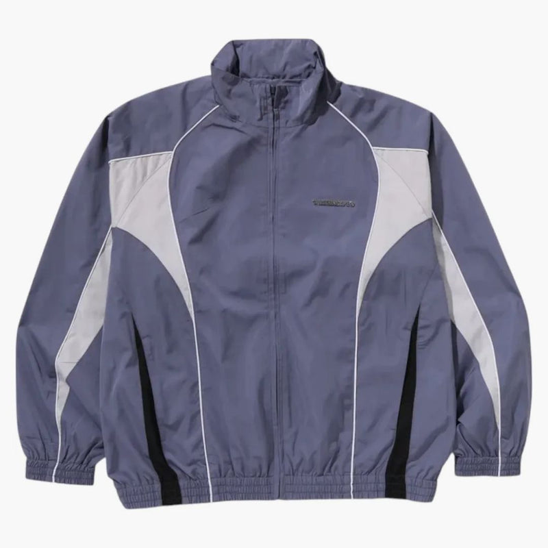 Bape Bathing Ape Logo Nylon Track Jacket Blue