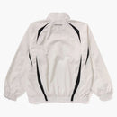 Bape Bathing Ape Logo Nylon Track Jacket Ivory