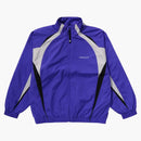 Bape Bathing Ape Logo Nylon Track Jacket Purple