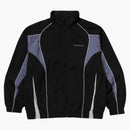 Bape Bathing Ape Logo Nylon Track Jacket (SS25) Black