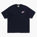 Logo Bape Bathing Ape Relaxed Fit Tea Navy