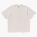 BAPE BATING APE RELAWED FIT TEE TEE IVORY