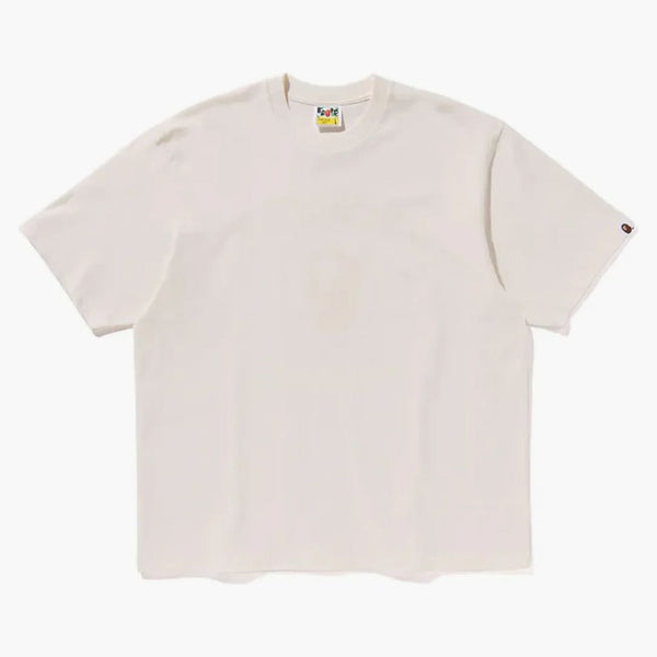BAPE BATING APE RELAWED FIT TEE TEE IVORY