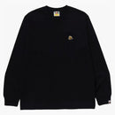Bape Bee One Point L/S Tea Black